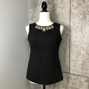 🚨 Cabi Glitz Sleeveless Bejeweled Top